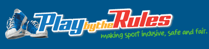 Play by the rules logo