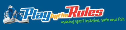 Play by the rules logo Play by the rules logo